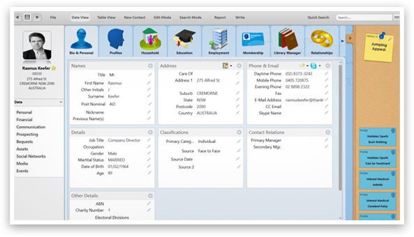 Contacts Form